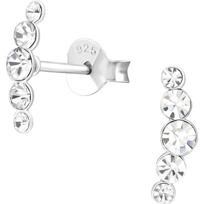 Mabell dámské stříbrné náušnice FIVEDOTA CZ221A4S37084C45