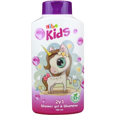 NIBO 2v1 s.g. a šampon Magic Unicorn 500 ml