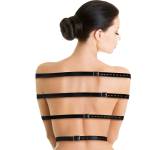Ouch! Full Body Bondage Belts Black