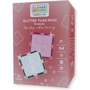 Cleverclixx Magnetická stavebnice - třpytivé díly (16 ks)