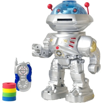 Робот с радиоуправление хвърля дискове със звукови и светлинни ефекти 27107