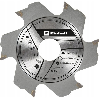 KWB Einhell fréza kotoučová 100 x 22 x 3,8 mm