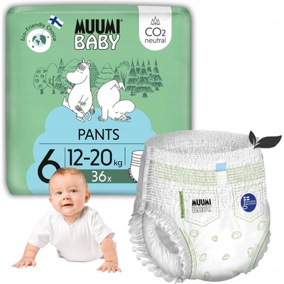 MUUMI 6 Junior 12-20 kg 36 ks
