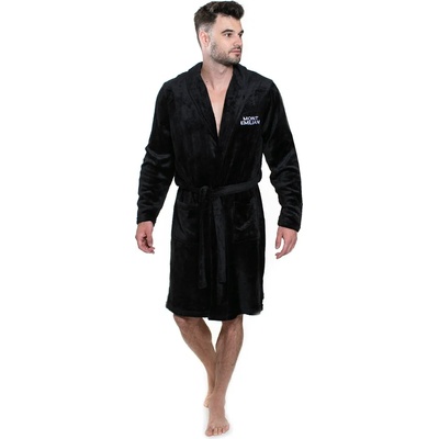 Mont emilian Toulon Bathrobe black