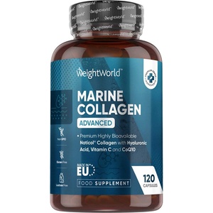 WeightWorld Грижа за ставите и кожата Хидролизиран морски колаген Naticol®, с витамин С, хиалуронова киселина, цинк и коензим Q10 120 капсули (109519 WW)