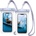 Spigen Aqua Shield A601 Universal Waterproof Case IPX8 2 Pack - 2 броя универсални водоустойчиви калъфи за смартфони до 7 инча (светлосин)
