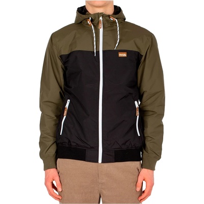 Iriedaily Мъжко водоустойчиво яке Iriedaily Auf Deck Jacket Waterproof jacket - Black Olive - размер M (002-3051-0113)