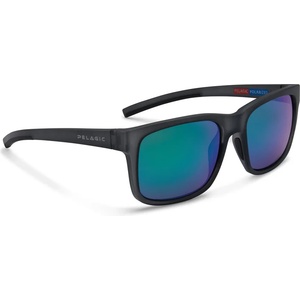 PELAGIC Слънчеви очила PELAGIC LATITUDE - POLARIZED MINERAL GLASS: Sanded Black / Green Glass Слънчеви очила