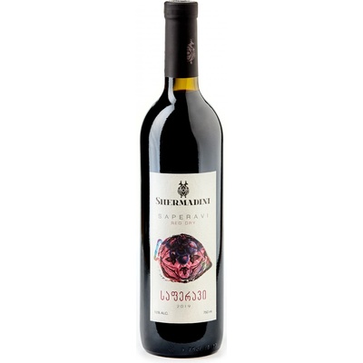 Shermadini Winery Kvevri červené Saperavi suché 15% 0,75 l (holá láhev)