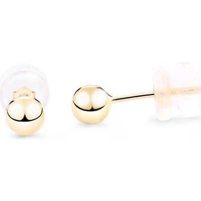 Cutie Jewellery zlaté náušnice kôstky Z5014Z