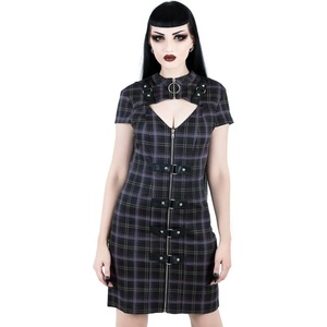 KILLSTAR Дамска рокля killstar - Кейси - ТАРТАН - ksra000372