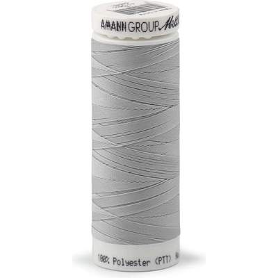 Prima-obchod Polyesterové elastické nitě Seraflex Mettler návin 130 m, barva 0331 šedá nejsvětlejší