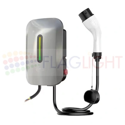 7 kW Зарядна Станция за Електромобили тип 2, 32 A, Монтаж на Стена (FL-EU004-1)