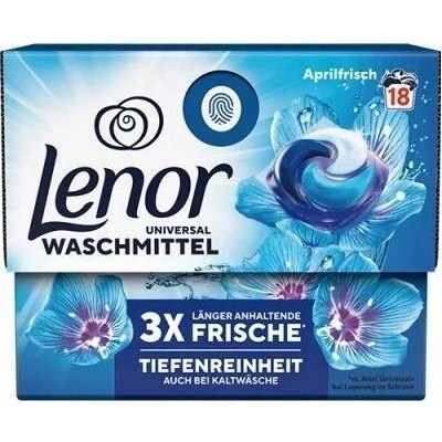 Lenor 3v1 Kapsule na pranie Aprilfrisch Uni 18 PD