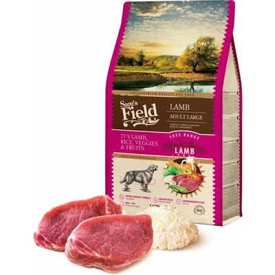Sam's Field Low Grain Adult Large Lamb Free Range 2,5 kg