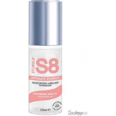 S8 Intimate Energy Vodní lubrikační gel 125 ml