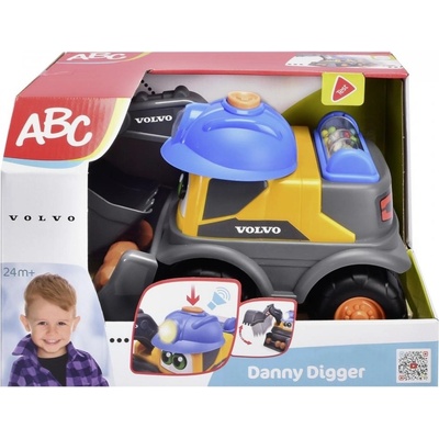 Simba Toys Детска играчка Simba Toys ABC - Багер Danny, 25 cm (204114013)