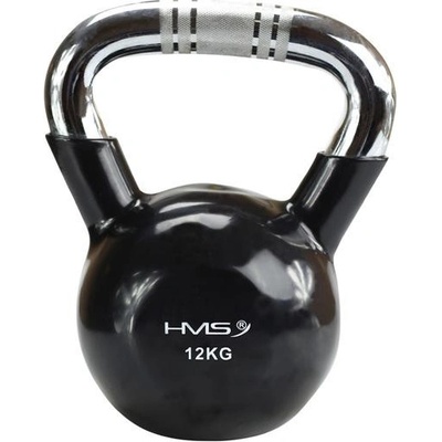 HMS KTC KETTLEBELL s chromovaným úchopom 12 kg