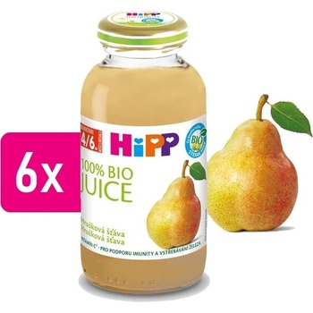 HiPP BIO Hrušková šťava 6 x 200 ml