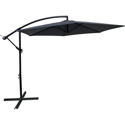 Pepita Havana накланящ се градински чадър 3 м - сив (SH-UM1-GREY)