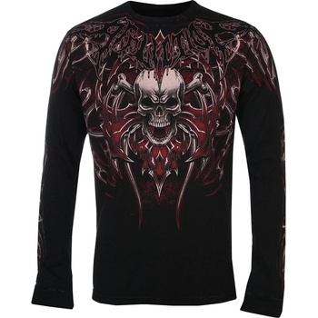 AFFLICTION мъжка тениска с дълъг ръкав affliction - immortal empire - a29127-bklv