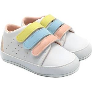 Funny Baby Бебешки буйки Funny Baby - Rainbow, размер 19, 11-15 м, кецове, сини (7378-23) - baby