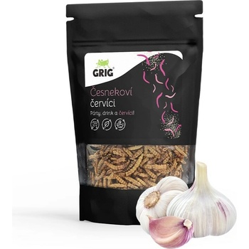 Grig Chrumkavé červíky Cesnak 20 g