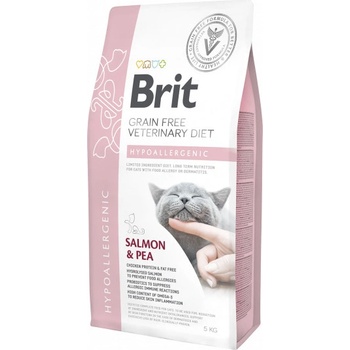 Brit Veterinary Diets Cat GF Hypoallergenic 5 kg