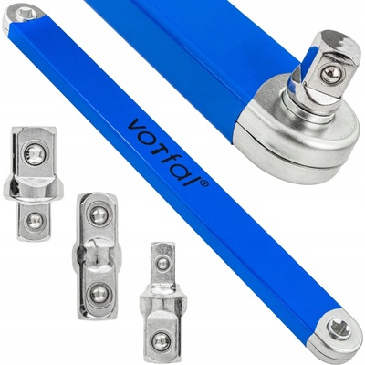 Prodlužovací ráčnový nástavec, adaptér 1/2", 1/4", 3/8" GEKO, , ,