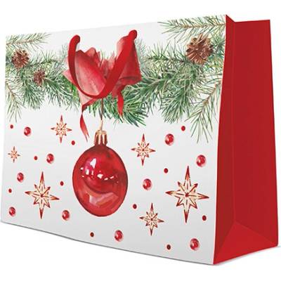 Darčeková taška vianočná 54x16x44 cm Jingle Bells
