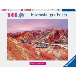Ravensburger Пъзел Ravensburger от 1000 части - Планините Дъга, Китай (12000252)