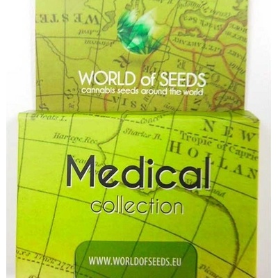 World of Seeds Medical Collection semienka neobsahujú THC 8 ks