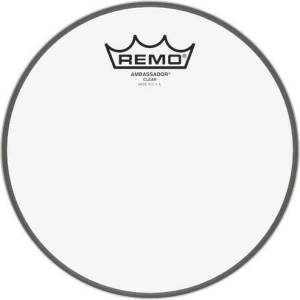 Remo BA-0308-00 Ambassador Clear 8" Kожа за барабан (BA-0308-00)