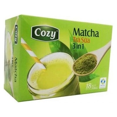 Cozy matcha milk tea 3in1 18 x 17 g