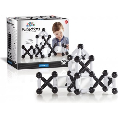 GuideCraft Magnetická stavebnice malý stavitel - odrazy