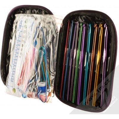 ISO 10317 Sada háčků na háčkování v pouzdře Start