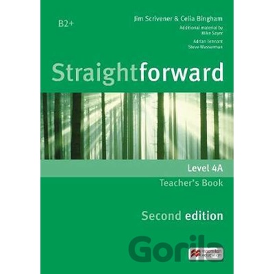 Straightforward Split Ed. 4A: Teacher´s Book Pack w. Audio CD - Jim Scrivener