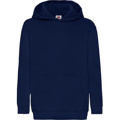 Fruit of the Loom 280 Mikina detská s kapucňou navy