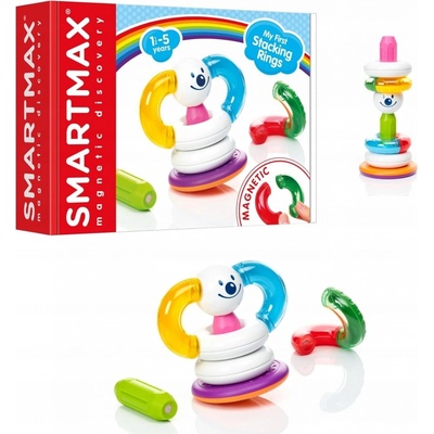 SmartMax Moje první magnetické stohovací kroužky
