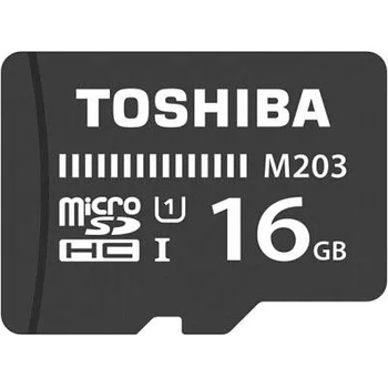Toshiba microSDHC M203 16GB C10/UHS-I/U1 THN-M203K0160EA