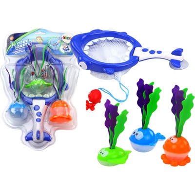 LEAN TOYS 2v1 sitko žralok ryba s riasami