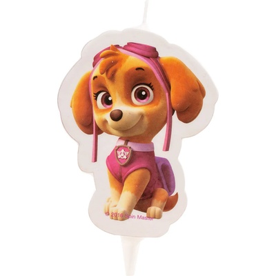 Dekora Свещ за рожден ден - Paw Patrol Skye 7, 5см