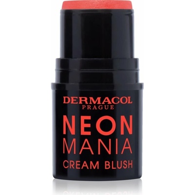Dermacol Neon Mania krémová lícenka 2 Coral 5,2 g
