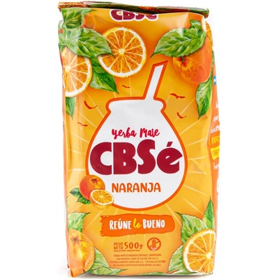 CBSe Rostlinný čaj Yerba Mate Naranja 500 g