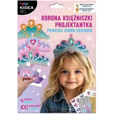 KIDEA Детски творчески комплект дизайнер Корона за принцеса - kidea