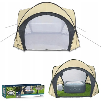 Bestway Zastrešenie vírivého bazénu SPA DOME 3,9 x 3,9 x 2,55 m 60305