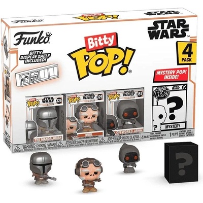 Funko Комплект мини фигури Funko Bitty POP! Television: The Mandalorian - 4-Pack (Series 2) (091838)