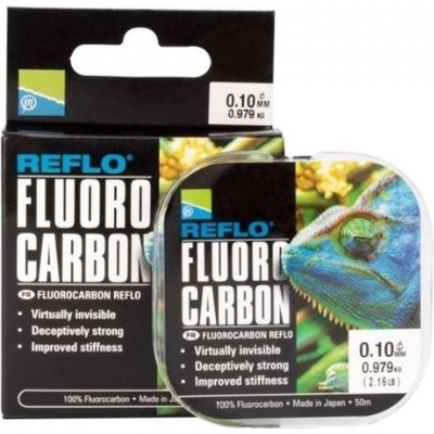 Preston Reflo Fluorocarbon 50 m 0,1 mm 0,979 kg