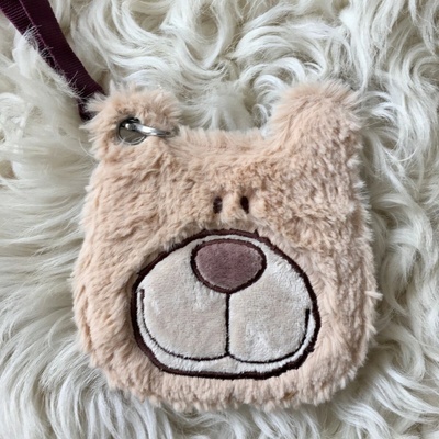 NICI Germany kabelka a peňaženka s mackom béžová 15 cm