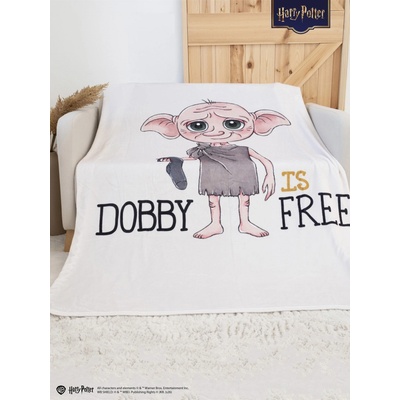 MKLozkoviny.sk Deka mikroplyš Harry Potter Dobby 150x200